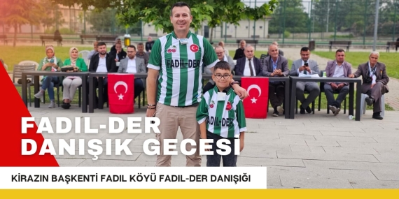 BURSA’DA FADILLILAR DANIŞIK GECESİ DUZENLEDİ